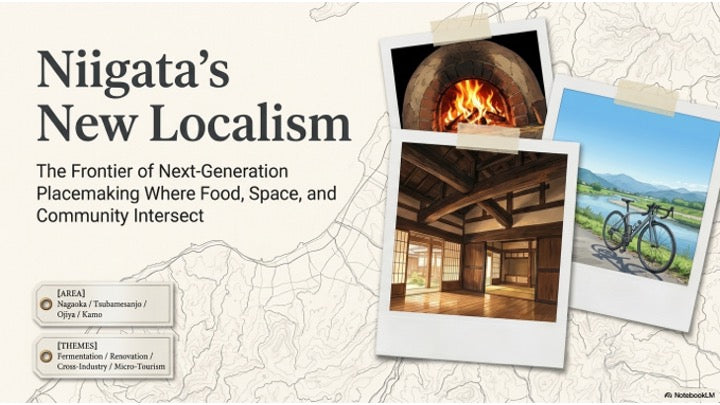 Discover the New Localism of Niigata