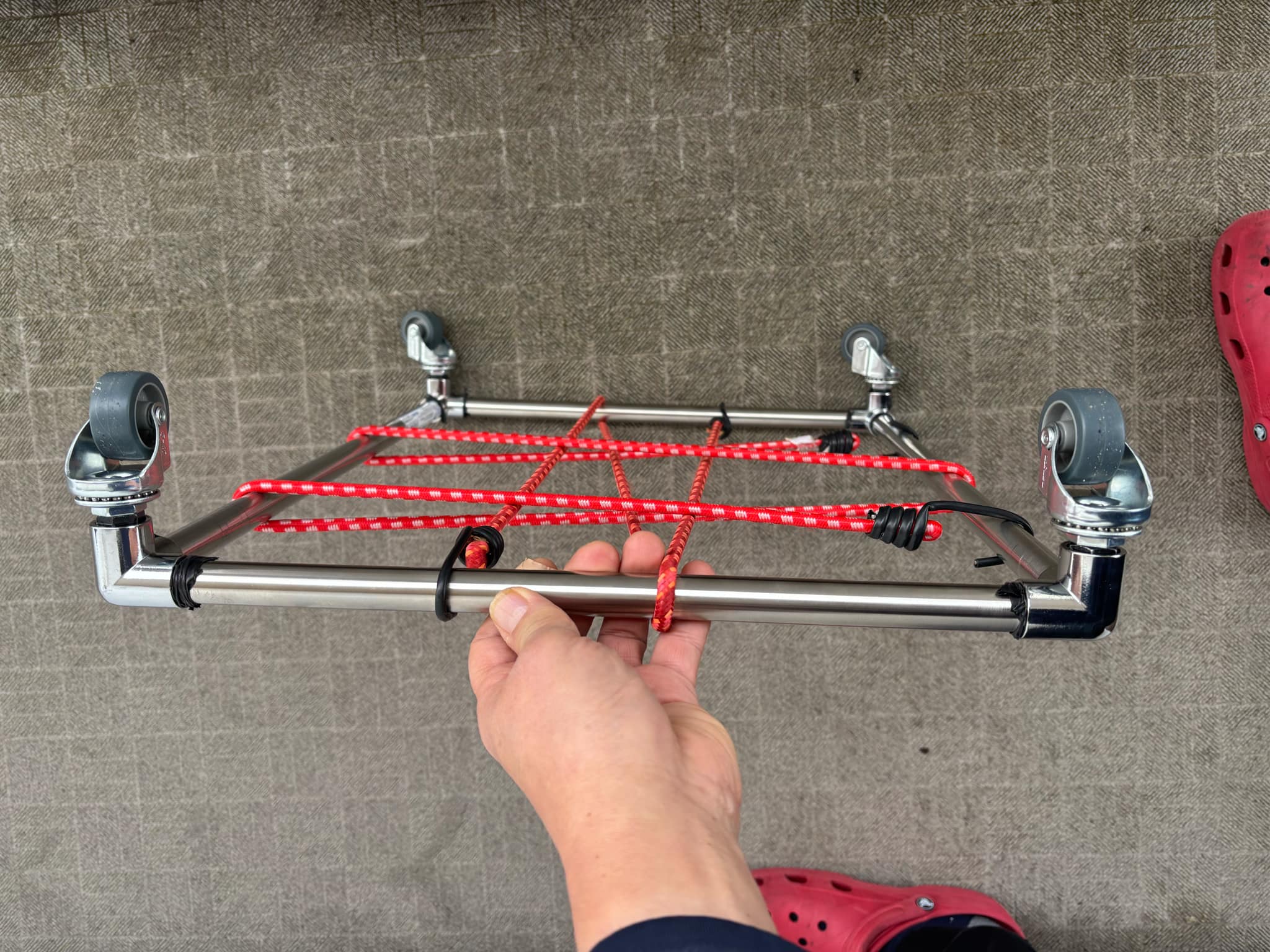 ⑦Foldable trolley career International shipping (outside Japan)