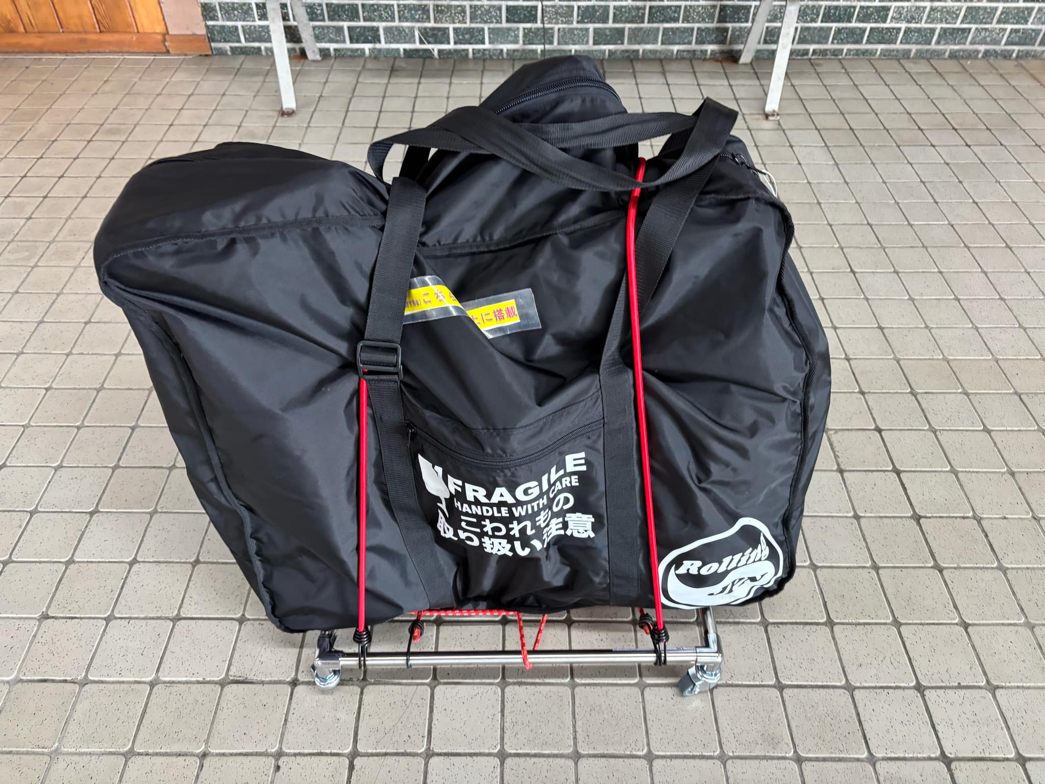 ⑦Foldable trolley career International shipping (outside Japan)